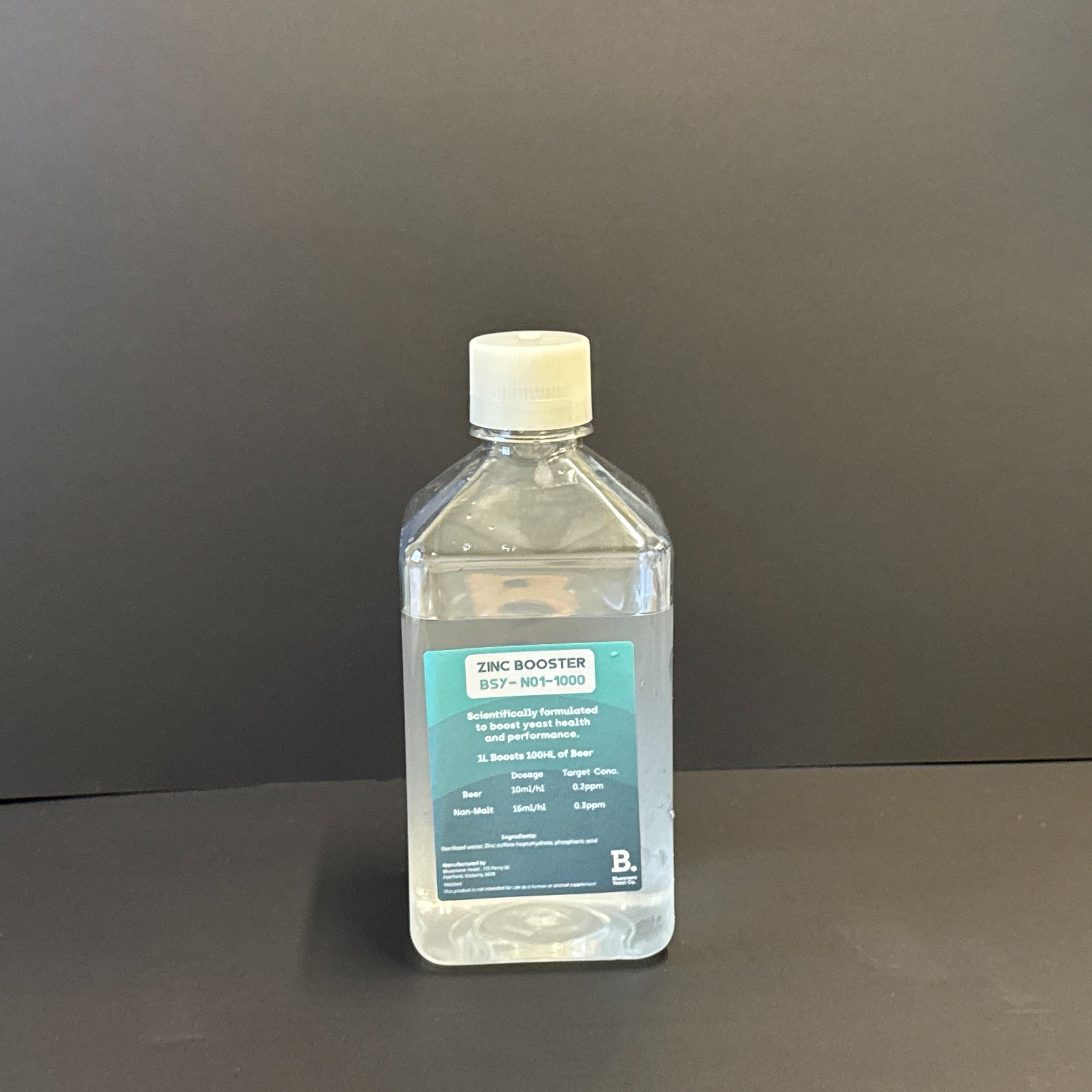 Bluestone Yeast Zinc Booster, 1L bottle